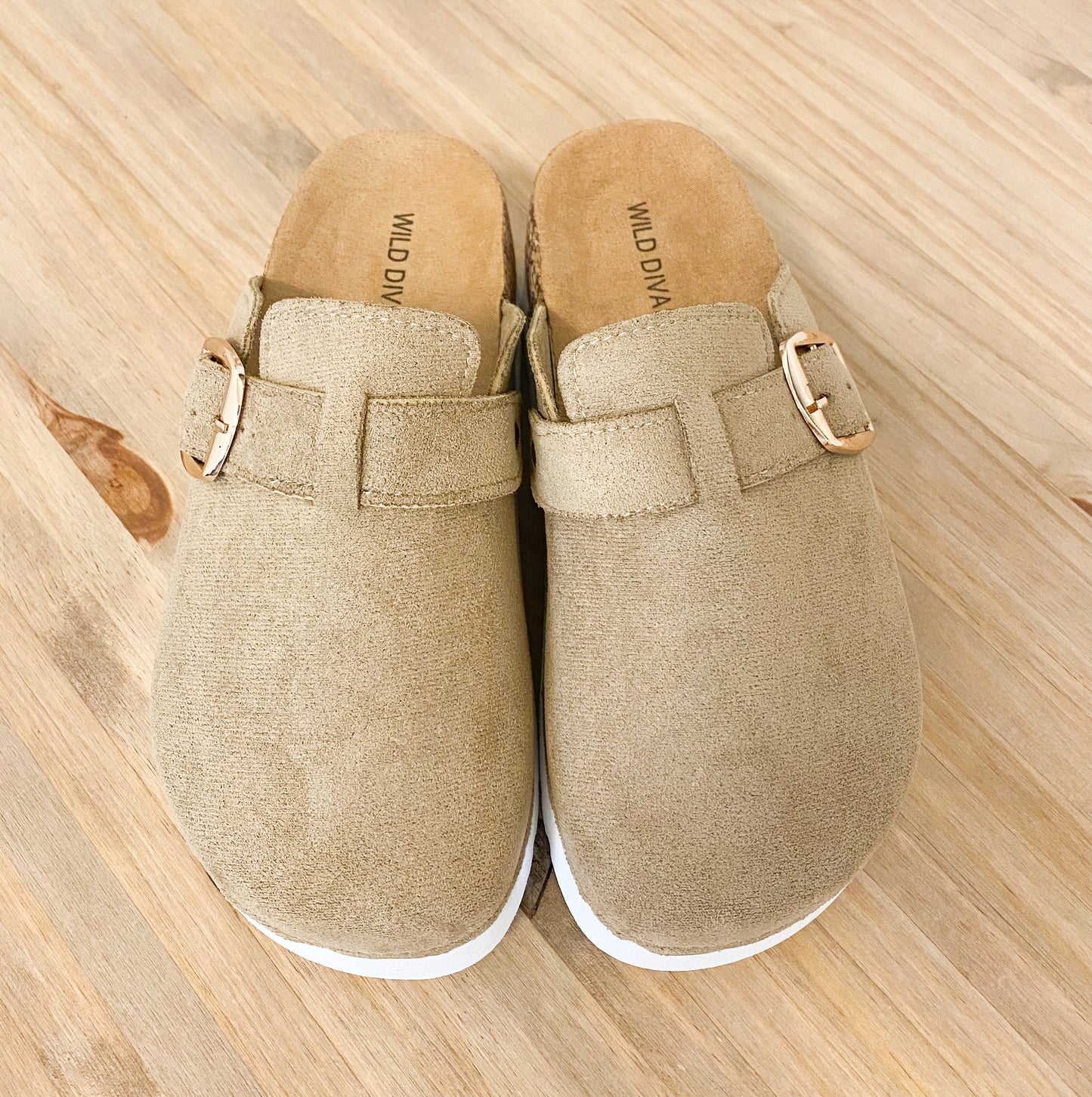 Morning Stroll Clogs, Taupe
