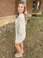 Washed Tunic Dress, Ash Mocha