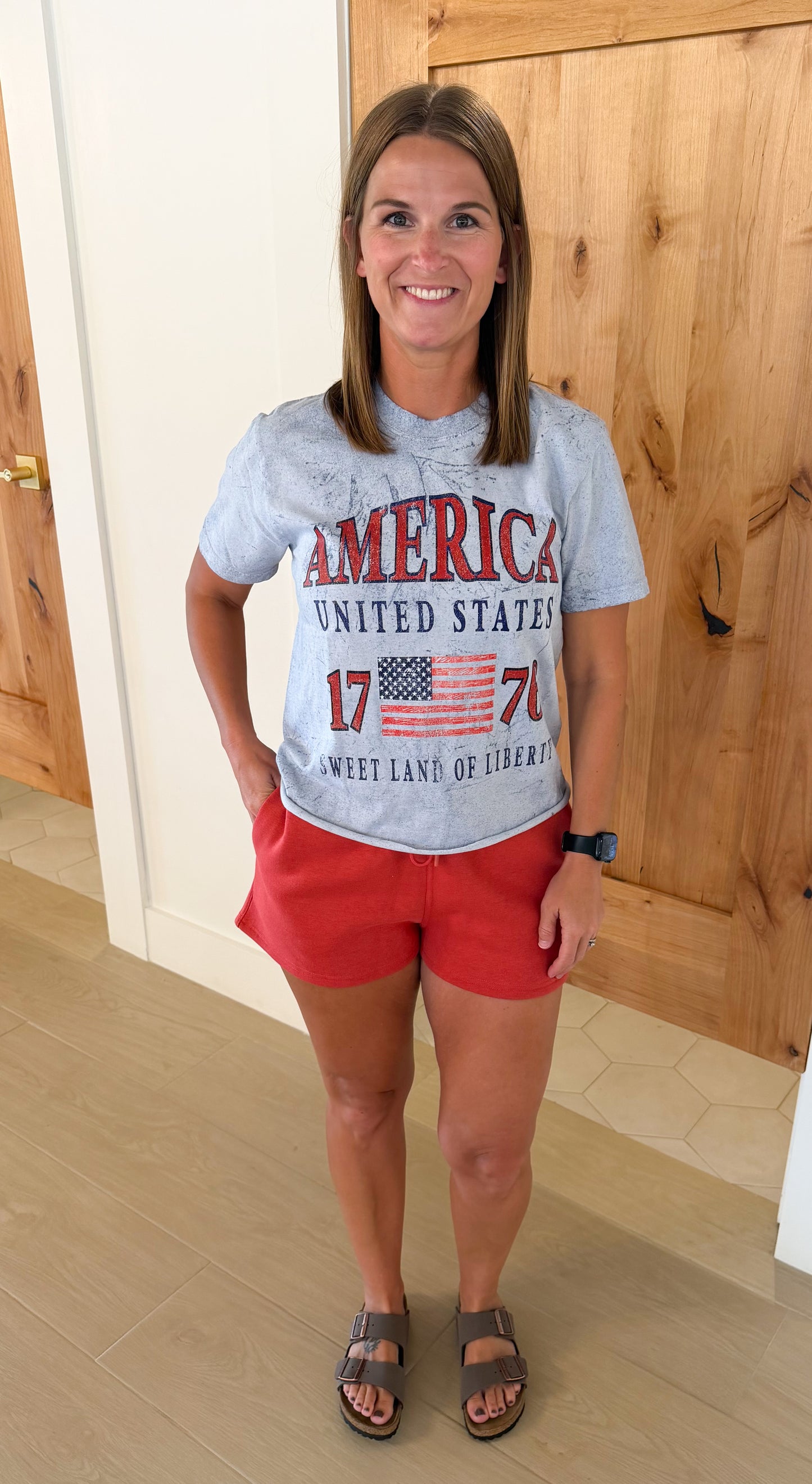 America U.S. Cutoff Tee