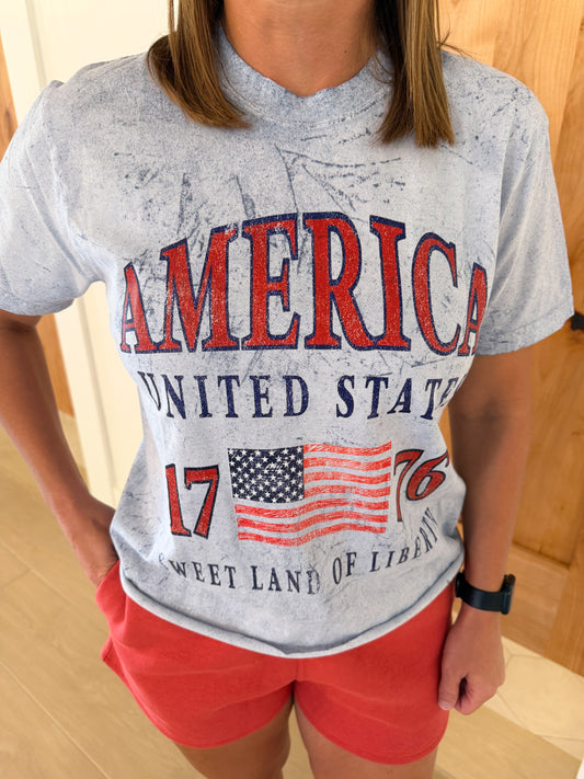 America U.S. Cutoff Tee