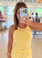 Mineral Wash Halter Tank, Sweet Corn