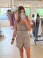 Mineral Washed Terry Short, Mocha