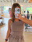 Mineral Wash Halter Tank, Mocha