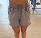 Mineral Washed Terry Short, Mocha