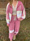 Vintage Rose Zip Up