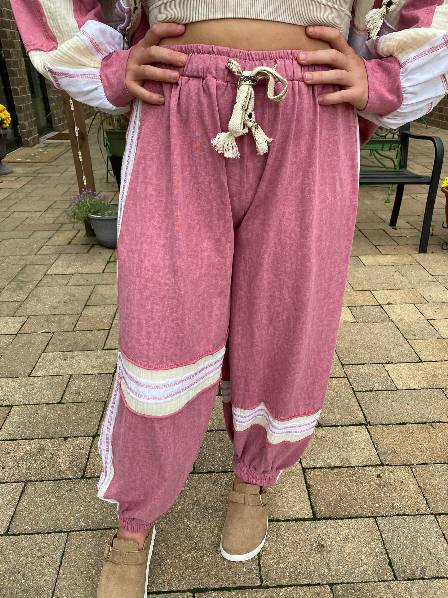 Vintage Rose Joggers