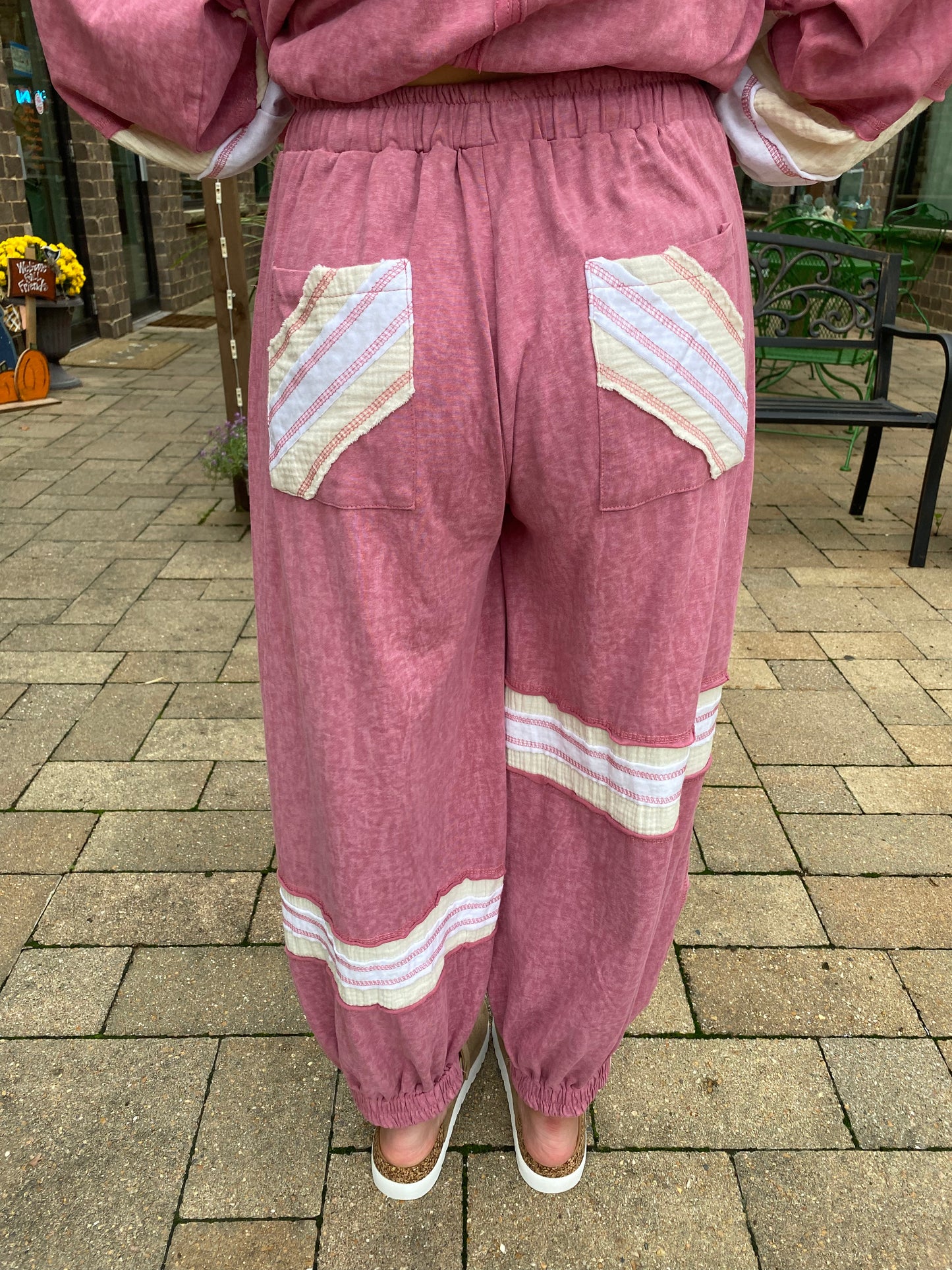 Vintage Rose Joggers