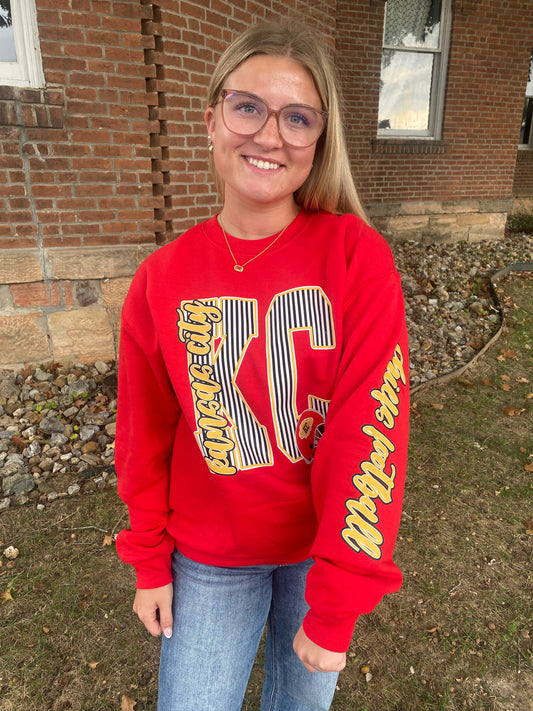 Kansas City Stripes Sweatshirt