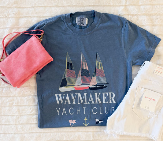 Waymaker Yacht Club Tee