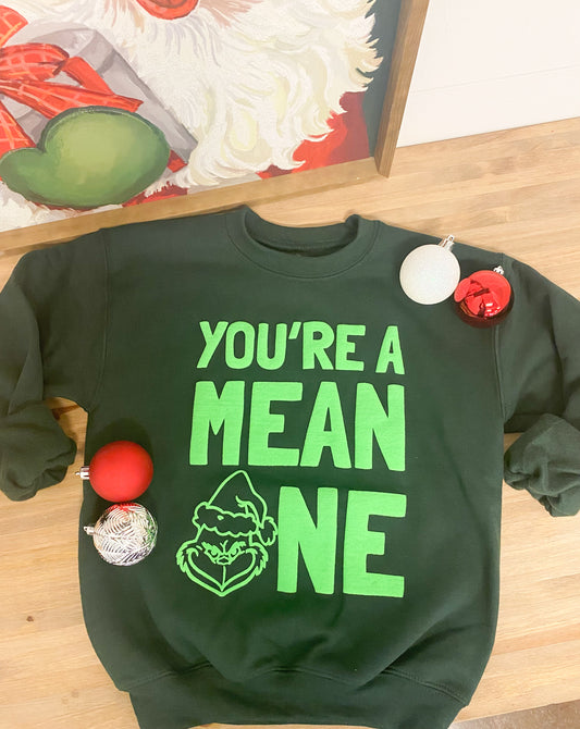 Youth You're A Mean One Sweatshirt