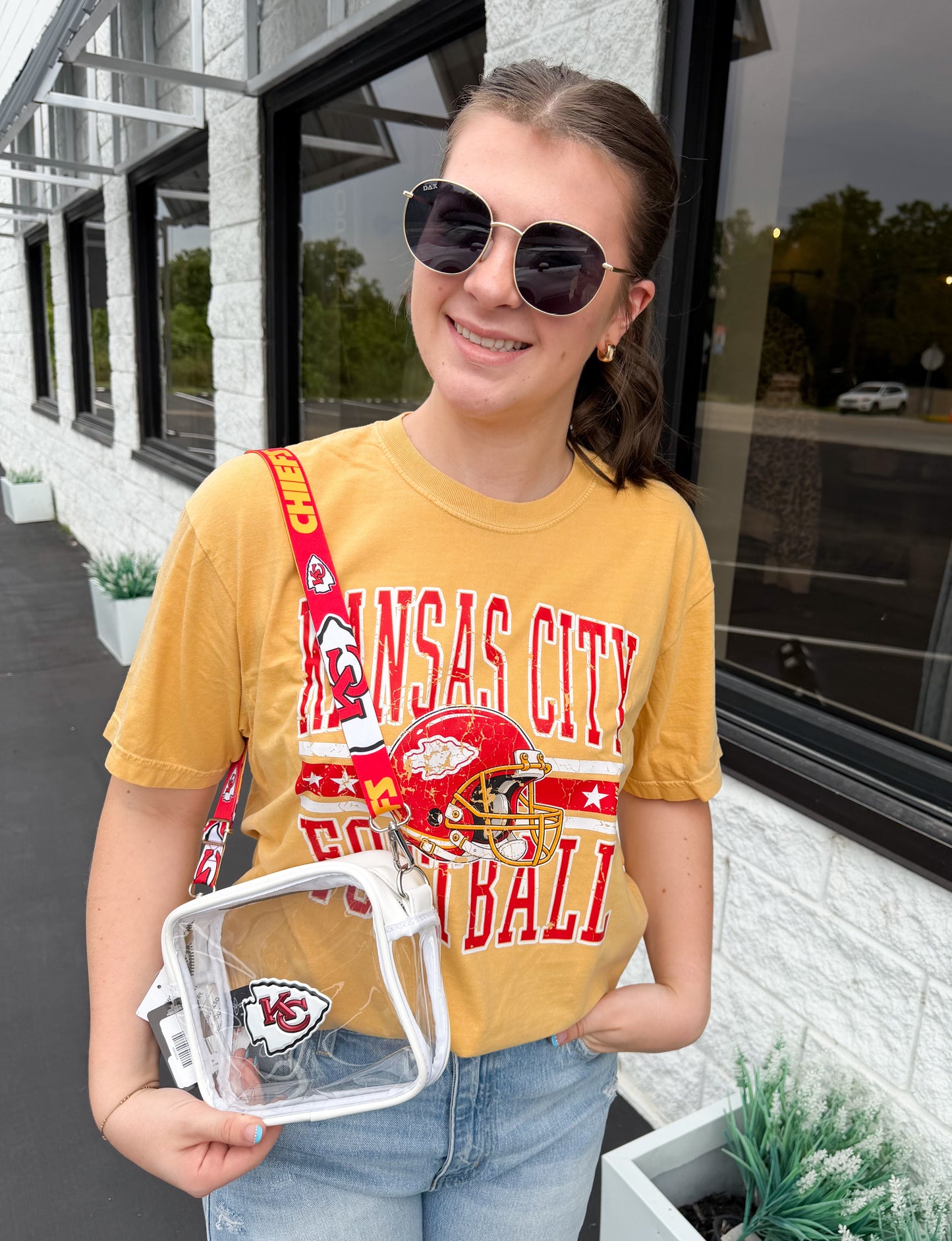 Kansas City Football Trendy Stars Tee