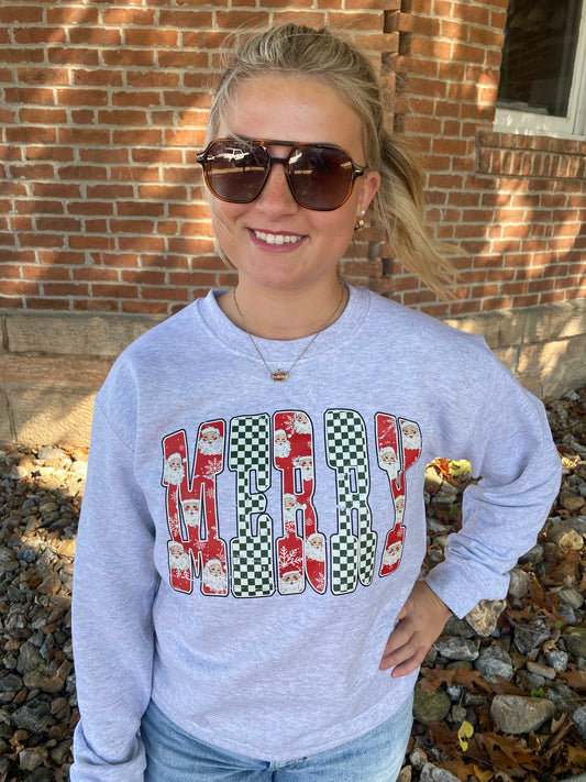 Merry Retro Sweatshirt
