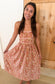 Autumn Bloom Midi Dress