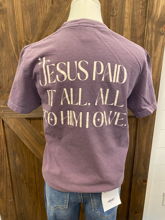 Jesus Paid It All