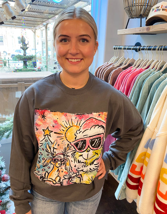 Grinch & Max Graphic Crewneck