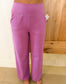 Venice Flow High-Waist Pant, Mulberry