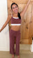 Venice Flow High-Waist Pant, Rosewood