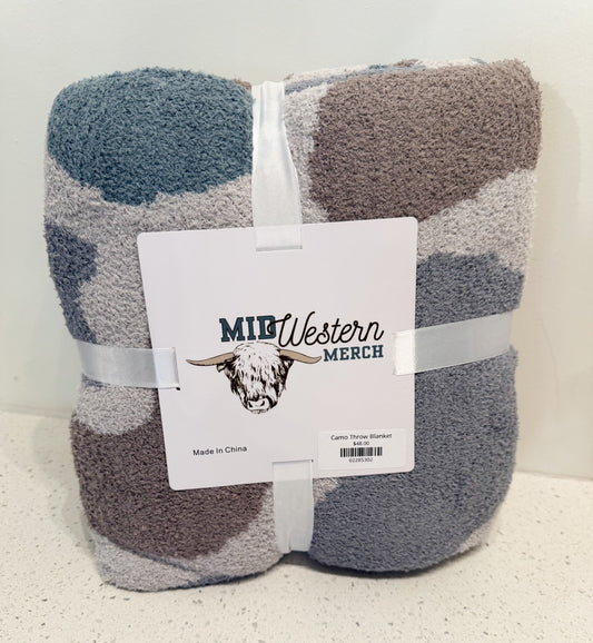 Camo Throw Blanket
