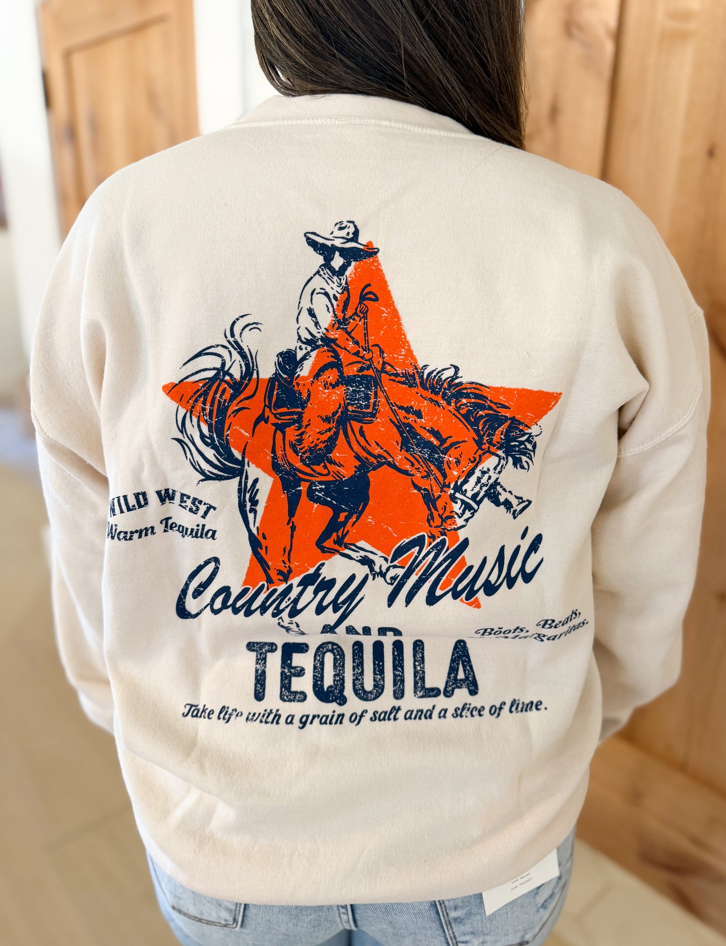 Country Music & Tequila Sweatshirt