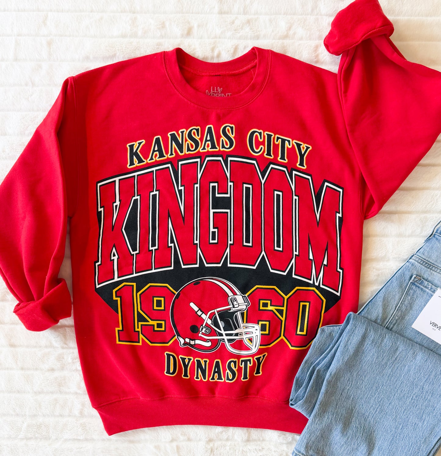 Kansas City Oversized Print Sweatshirt