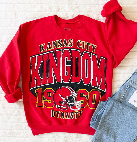Kansas City Oversized Print Sweatshirt