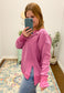 The Malibu Waffle Pullover