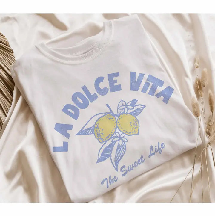 La Dolce Vita Oversized Graphic