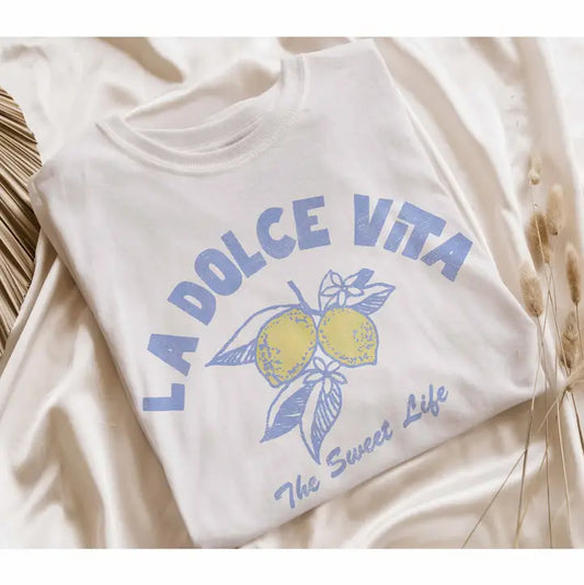 La Dolce Vita Oversized Graphic