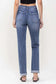 Lovervet High Rise Rolled Cuff Boyfriend Jeans