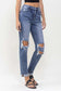 Lovervet High Rise Rolled Cuff Boyfriend Jeans