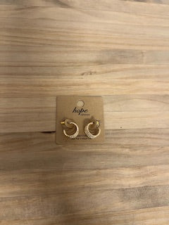 Lunar Texture Hoops