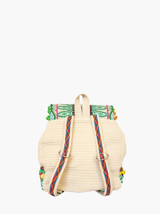 Magdelena Aztec Cotton Backpack