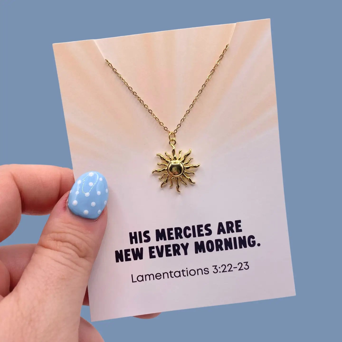 New Mercies Charm Necklace