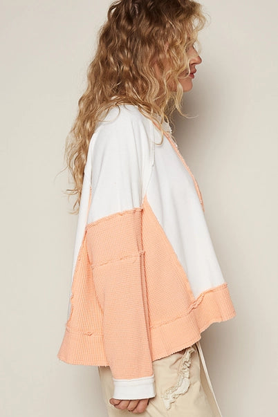 Sunset Hues Slouchy Top