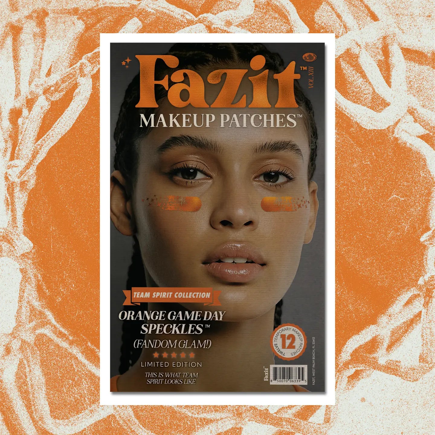 Fazit Orange Game Day Speckles