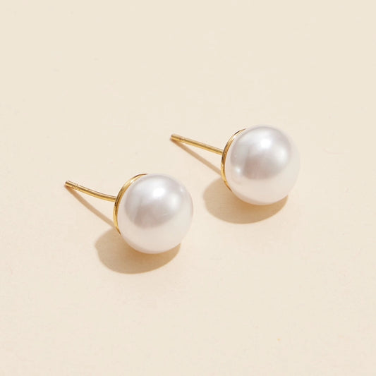 Pearl Stud Earrings