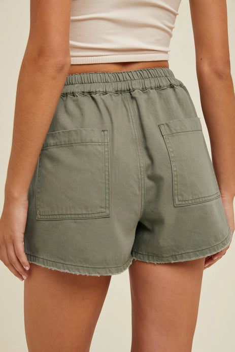 Minimalist Days Shorts, Olive