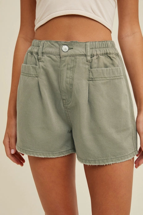 Minimalist Days Shorts, Olive