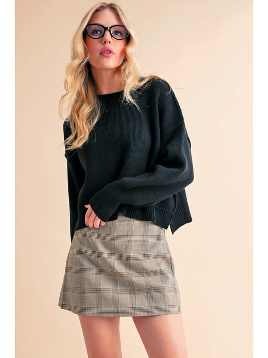 Regina Sweater, Black