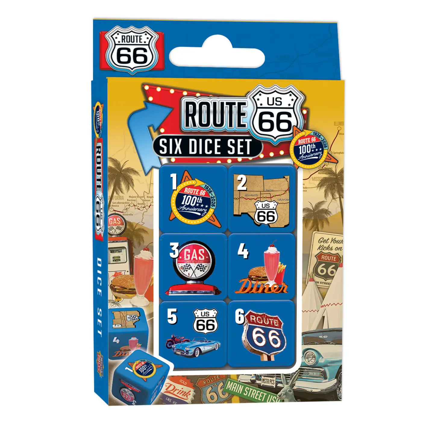 Route 66 Dice Set