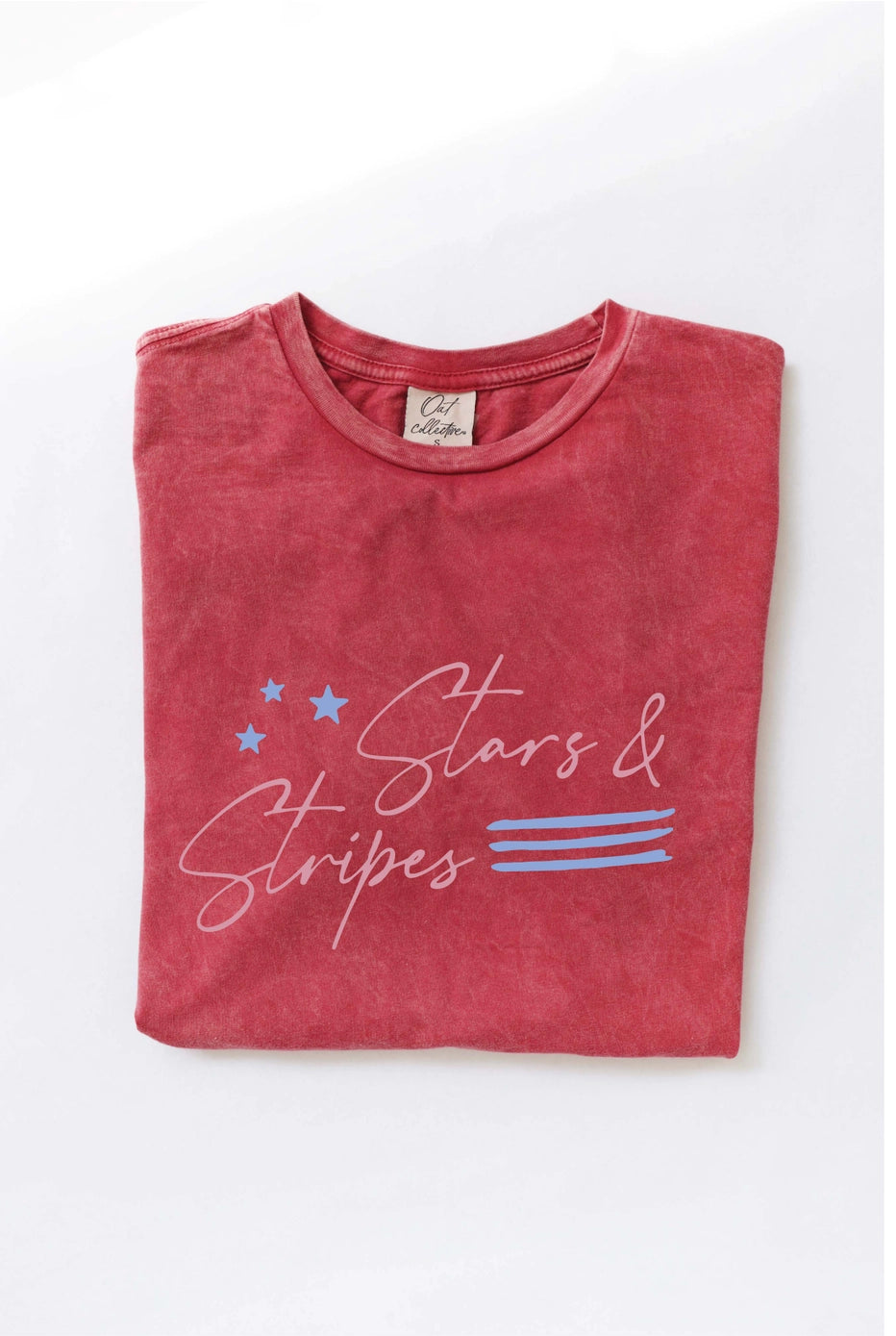 Stars and Stripes Mineral Washed Graphic
