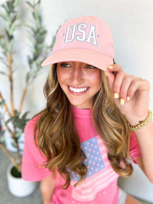 USA Stars Ball Cap