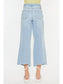 Kancan Ultra High Rise Cropped Wide Leg Jeans
