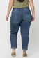 Vervet Plus Size High Rise Cuffed Stretch Boyfriend Jean