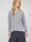 Washed Pocket Long Sleeve Rib Top, Multiple