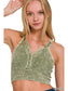 Zenana Washed Ribbed Button V-Neck Tank, Multiple