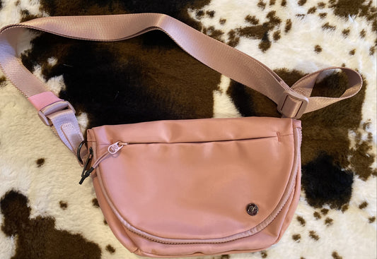 Margot Moon Belt Bag, Blush Pink