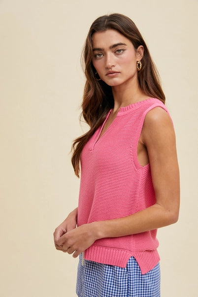 Cotton Candy Knit Tank