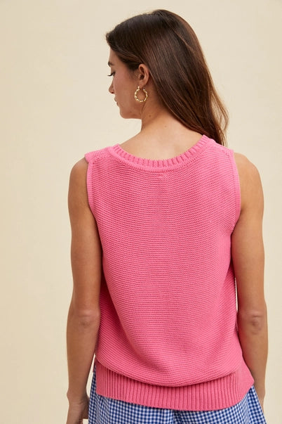 Cotton Candy Knit Tank