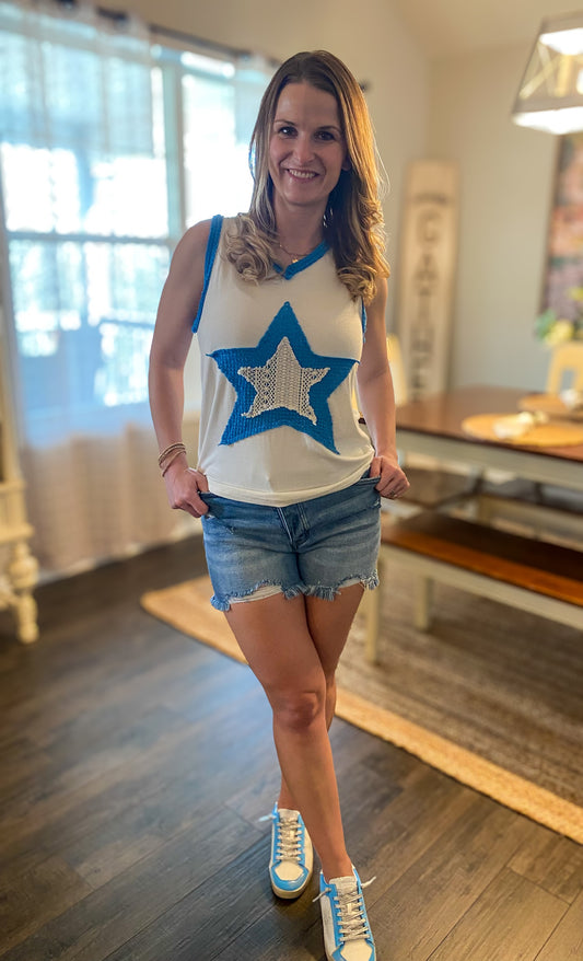 Crochet Star Tank